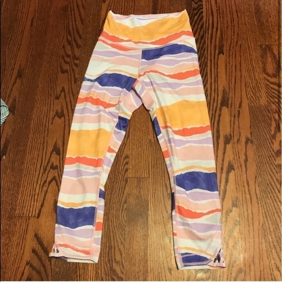 𝅺LULULEMON True Self Cropped Leggings Size 4 - Picture 3 of 6